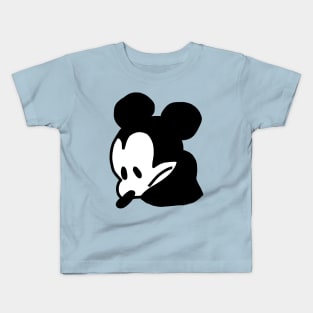 Steamboat Willie Very Sad Mouse Portrait Kids T-Shirt